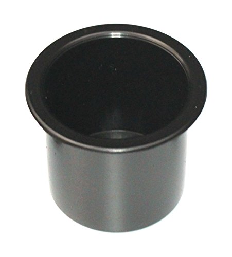 Image of Plastic 2 7 /8 Black Drop in Cup Holder Plastic Multipack Wholesale Bulk Listing Poker (100)