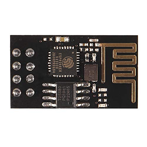 ALMOCN 4PCS ESP8266 ESP-01 Serial WiFi Module Wireless Transceiver Development Board 1MB SPI Flash DC3.0-3.6V LWIP AP+STA Compatible with Arduino