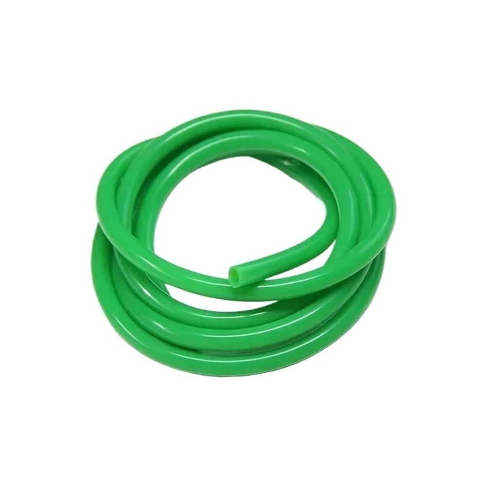Gohapy One Color Rubber Strip Green Highly Elastic Silicone Tube, Flexible Hose Id 32Mm 25Mm 20Mm 18Mm For Plumbing 1 Piece(3Meters*12Mm*15Mm)
