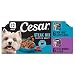 Cesar Gourmet Filets Wet Dog Food Filet Mignon & New York Strip Flavors Variety Pack, (24) 3.5 Oz. Trays, Makes A Great Holiday Gift For Dogs