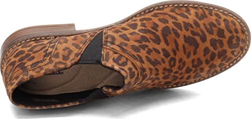 Clarks womens Camzin Mix Fashion Boot, Dark Tan Leopard Suede, 6.5 US | Image 4