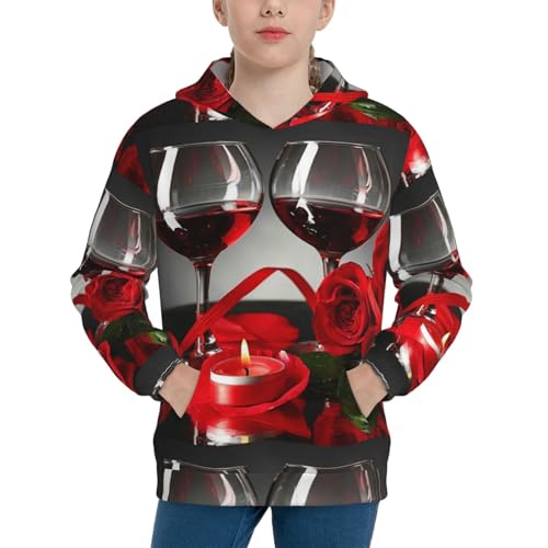 Retro Hand Drawn Honey Bees And Sunflowers Kid Hoodies Boys Sweatshirts Girls Pullover with Pocket