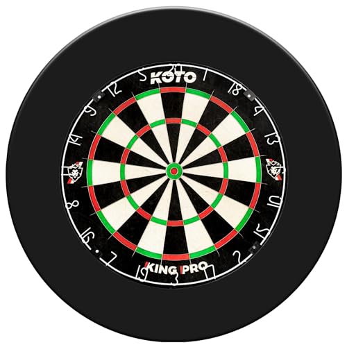 KOTO - King Pro + Dartscheibe Surround, Dart Surround für alle...