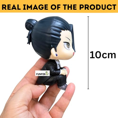 Image of FUNFOB Jujutsu Kaisen Suguru Geto Action Figure Height-10cm Collectible PVC Multicolour | Geto Tie