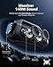 soundcore Boom 2 Plus Outdoor Lautsprecher, 140W, 2+2 Channel, BassUp 2.0, 20h, Schnellladung, IPX7 wasserdicht, RGB Lichter, USB-C, Power Bank, BT 5.3, tragbarer Bluetooth Lautsprecher, Camping