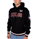 FUBU Athetics Chicago Mesh Hoodie Herren Kapuzenpullover schwarz XXL