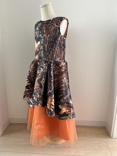 YINGJIABride Camo Tulle Tutu Party Dress Flower Girl Dresses for Mini Bridesmaid3