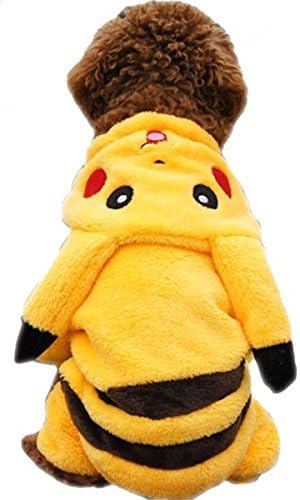 Amazon ペット 服 ポケモン ピカチュウ 風 Sx S M L Xl わんちゃん コスプレ 衣装 散歩 プレゼントに よつ屋オリジナルノート付 M よつ屋 コスチューム 通販