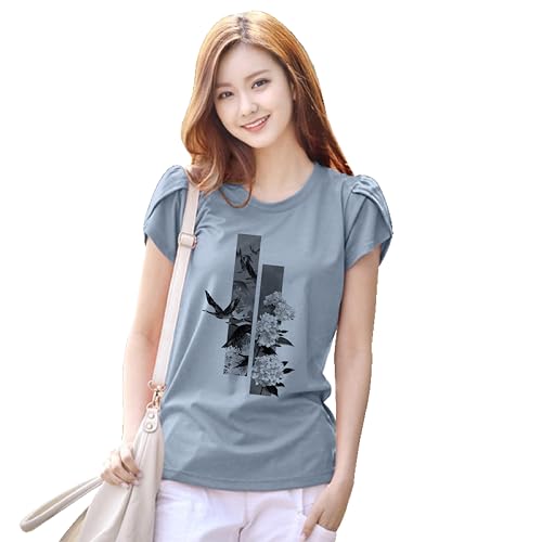Image of Venisa Lycra Printed Casual Wear Tshirt