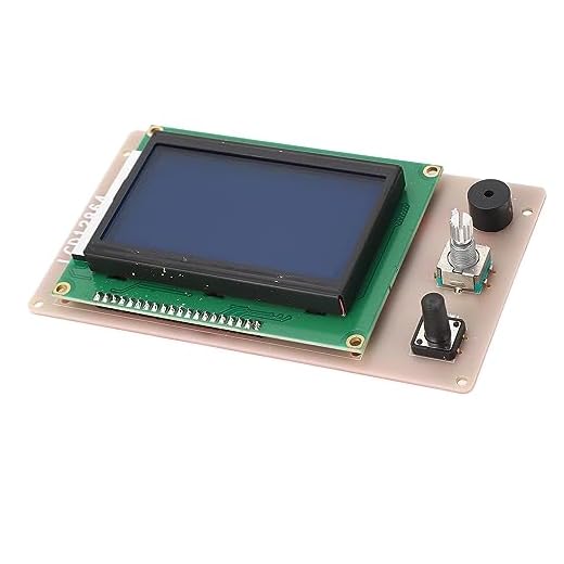 Pantalla LCD Para Impresora 3D Compatible Con Impresora 3D Anet A6 A8 Plus E12 E16 Resolución 128 X 64 Pantalla LCD 12864 Accesorios Para Impresora 3D