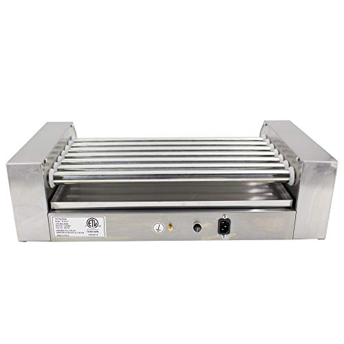 Hakka Commercial Hot Dog Roller Grill with 7 Rollers