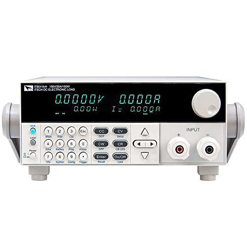 Image of ITECH IT8511A+ DC Electronic Load 0-150V /0-30A /0-150W Single Channel Readback Resolution 0.1mV /0.1mA