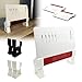 Standfuß Ständer passend für Fritzbox 7510 und 7530 AX AVM (2er Set) - Halter Halterung Router Modem - Made by R-Satz Shop (Weiß)