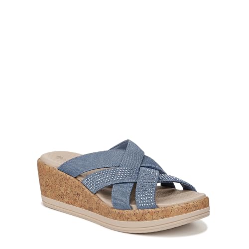 LifeStride Women's Reign Machine Washable Comfort Wedge Sandal