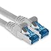 Produktbild freiwerk 10.0 M - CAT-6a Netzwerk-Kabel, Ethernet, Lan & Patch Kabel RJ-45 SFTP 10GB/s - 1 Stück Weiß