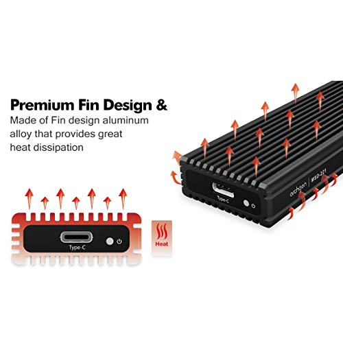 Caja externa para SSD NVMe USB 3.1 Gen.2 Archgon miniatura 4