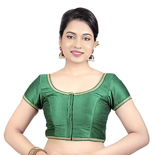 Image of Biyu Being With You Women's Art Silk Saree Blouse