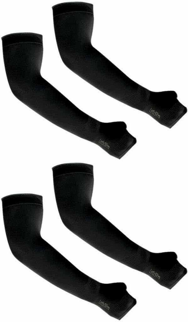 jusawesm STYLISTY IND Nylon Arm Sleeve For Men & Women (Free, Black)-picture-39