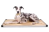 K9 Ballistics Armored Dog Crate Pad Chew Proof Dog Bed, Chew Resistant Indestructible Dog Cot,...