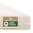 allnatura Naturlatex-Matratze Sanastar-Comfort - Testsieger Stiftung Warentest 3/2022-90x200 cm, Firm (H3), Höhe: 16 cm - 7-Zonen Stützsystem - In Deutschland hergestellt mit 100% Naturkautschuk