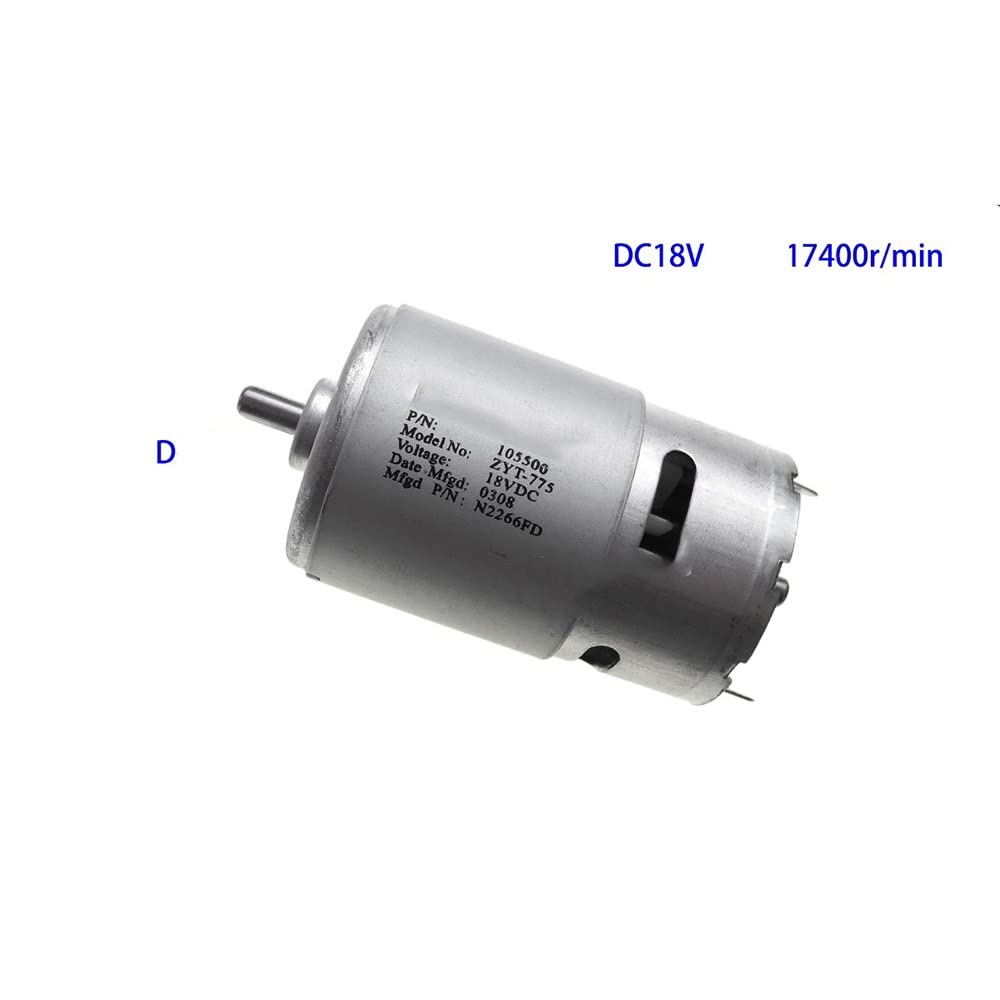 Accessoires de bricolage Moteur de machine à jus de puissance de couple secouant le moteur de voiture moteur de scie à ruban moteur de tour de précision moteur de tour de précision couple élevé 18 V d