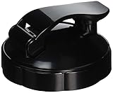 Nutribullet 1 Flip Top To-Go Lid with Gasket installed, compatible with Nutribullet 600, 900, 1200 Watts LEAN cups and accesories