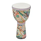 Diseño sin afinación: Nos aseguramos de que cada djembé se limpie, inspeccione y afine a fondo antes de que llegue a sus manos. Cada tambor se toca individualmente para comprobar la calidad del sonido, lo que garantiza que llegue listo para usar.