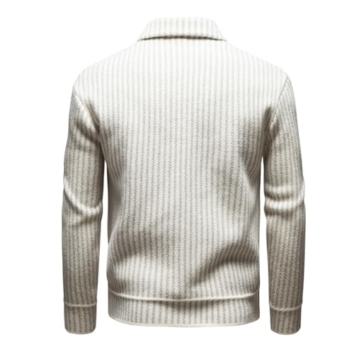 Cardigan Patchwork Casual Para Hombre miniatura 3