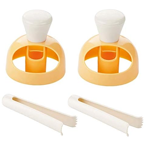 2 Set Doughnut Mould Donut Cake Mould Plastic Doughnut Donut Maker Machine Mold Desserts Bread Cutter Maker Mold with Clip Kitchen Baking Tool for Kitchen Bakery Cover