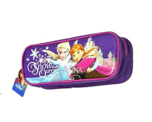 Image of Disney Frozen 1 Fabric Cases PencilCases with Assorted Designs and Colors and 12Pencils with Assorted Designs and Colors