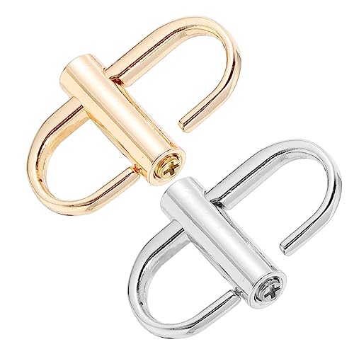 NUOBESTY 4pcs Metal Buckle Clip for Bag Strap Adjustment Ratchet Tie down Straps