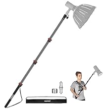 【Ideal for Precise Lighting Positioning】 Designed to meet the demands of users seeking a portable and flexible solution for lighting and audio equipment setup. The NEEWER MS-230C boom pole stand allows you to position your strobe lights, flashes, and...