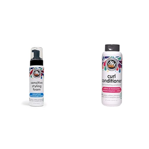 Miniatura 9 de SoCozy Kids - Espuma de peinado sensible  Espuma sensible para niños con cabello liso o rizado  Styler de agarre natural suave romero 6 onzas