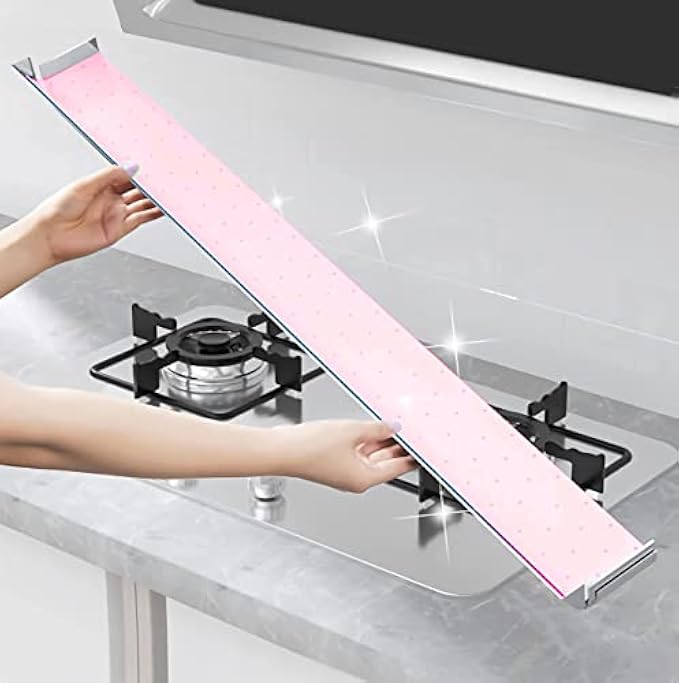 10pcs Hood Grease Filters, Kitchen Range Hood Oil Absorbing Cotton, Disposable Range Hood Grease Filter Paper with Impermeable Membrane