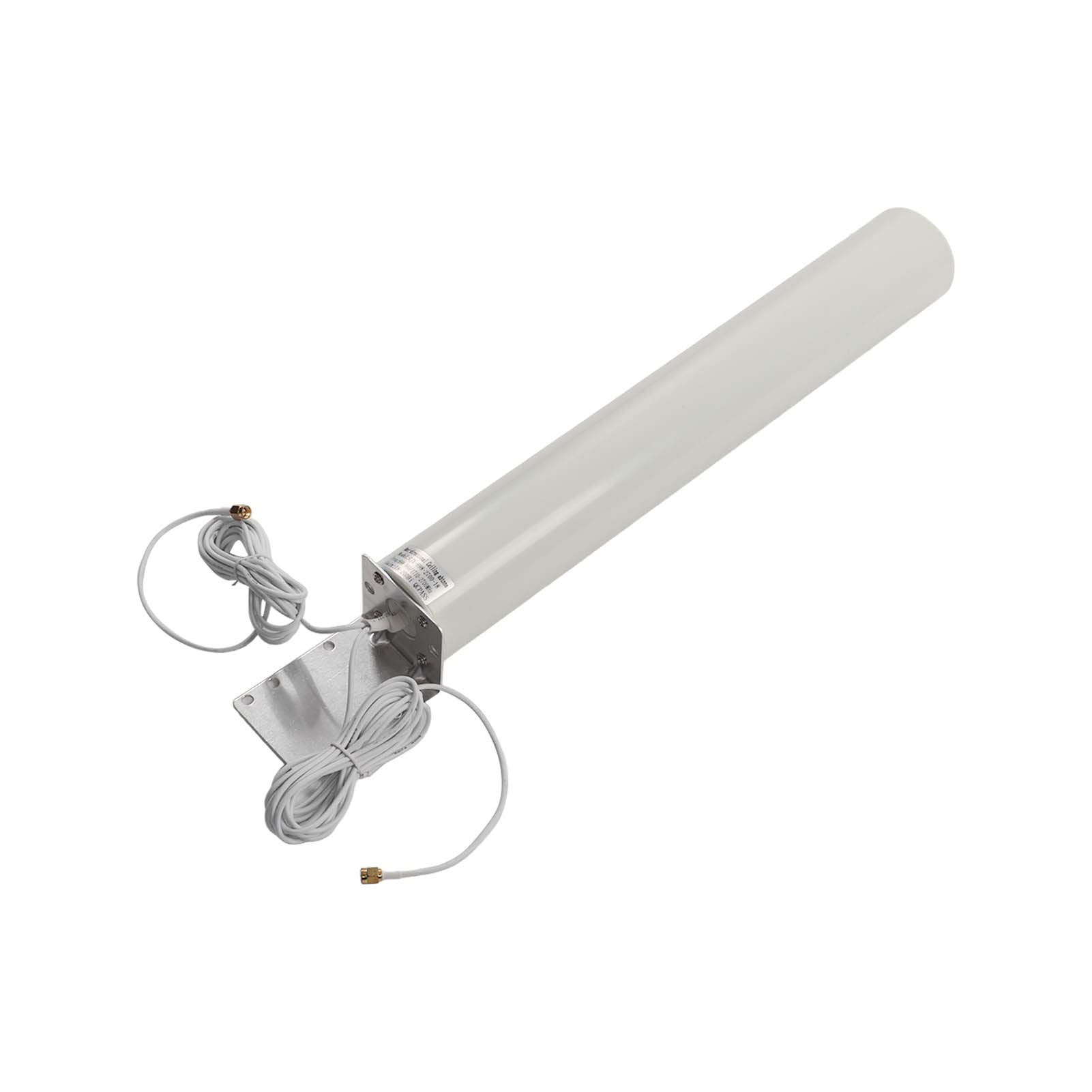 Gonetre Antenne WiFi Extérieure 18-20dBi à Gain élevé IP67 étanche | Connecteur Mâle SMA Omnidirectionnel 698-2700 MHz, Câble RG174 de 5 M, Résistant aux UV, pour Amplificateur de Signal