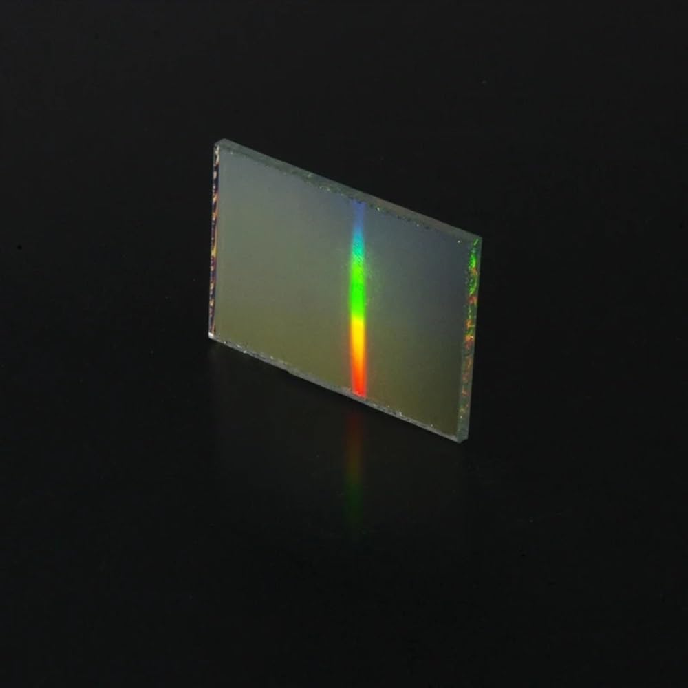 Optische Glaslinse 40 mm optischer Strahlteiler-Spektrograph mit ultrahoher linearer Dichte und optischem Beugungsgitter