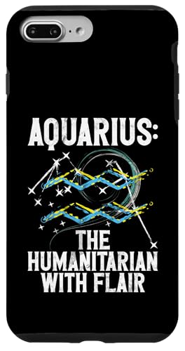 才能のある人道主義者アクエリアス スマホケース iPhone 7 Plus/8 Plus 用
