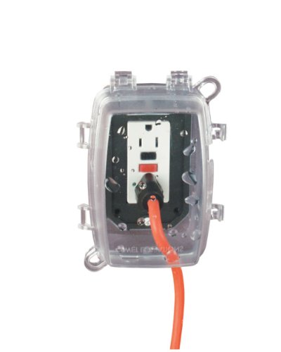 Box résistant aux intempéries Intermatic WP1110C boîtier prise étanche transparent