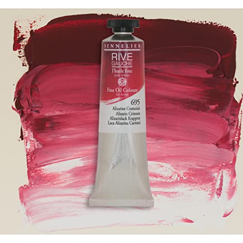 Image of Sennelier Rive Gauche Artist Oil Color 40 ml Alizarin Crimson