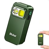 Blukar Linterna LED Recargable de Clip, Larga Duración para Camping/Senderismo/Emergencia Al Aire Libre