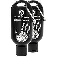 EVMT Brands Liquid Chalk. Flüssigkreide. Saubere Gym-Kreide Für Gewichtheben, Gymnastik, Klettern, Tanzen Und Gewichtheben. Schweißresistent Und Langlebig Für Einen Stärkeren Griff.