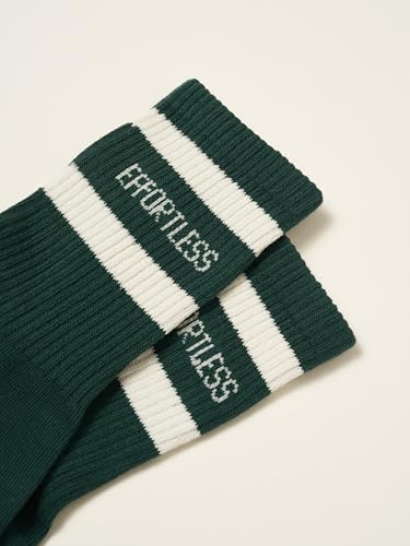Image of Shapes Studio Half Calf Grip Socks, Cute Fruit Pilates Socks, Ruffle Socks, Non-Slip for Barre Yoga