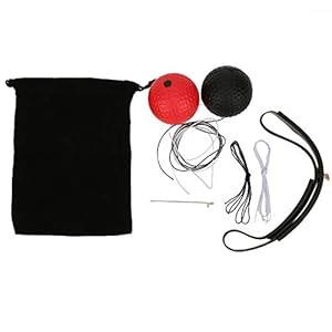 XinPengtai Headâ€‘Mounted Boksen Reactie Training Speed Bal Pu Schuimende Rubber Bal Fitness Apparatuur Met Siliconen…