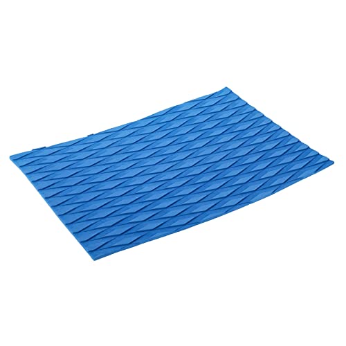 Patioer Non-Slip Traction Pad Deck Grip Mat,4 Pcs 15X 10 In Trimmable Eva Foam Boat Decking Sheet For Kayak Rv Canoe Yacht Pool Step Sup Board,Blue #TOP6