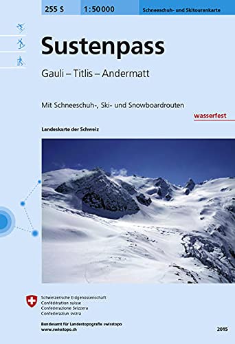 Carte de randonnée: Sustenpass ski: Meiringen