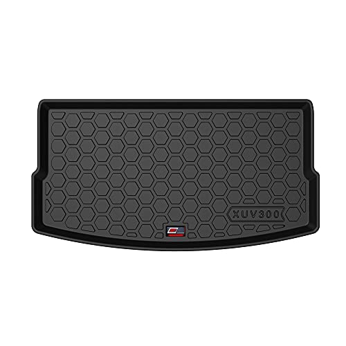 Image of GFX Trunk Boot Dicky Mat Rear Mats (After-Market) Compatible with Xuv-300 (2019-2021) Black