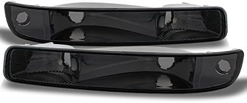 AKKON - For GMC Sierra Yukon Front Bumper Signal Lights Parking Lamps Smoke