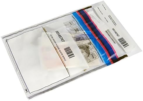 Packaging Chimp Tamper Evident Bags - Clear Pack of 100 with Platinum Security Seal - Protect Against Tampering