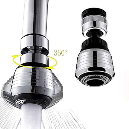 Image of Shower Head 6 cm with 3 Functions Flow Regulator Shower Tap Attachment Swivel Shower Tap Attachment Tap Attachment Mixer Nozzle Kitchen Water Saver.