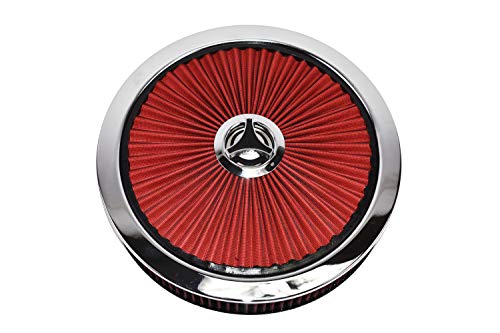 A-Team Performance High Flow Replacement Air Cleaner Assembly w/Flow-Thru Lid Washable and Reusable